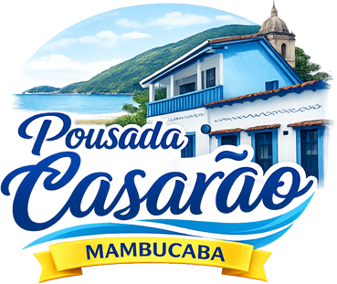 Logo Marca Pousada Casarão na Vila Histórica de Mambucaba